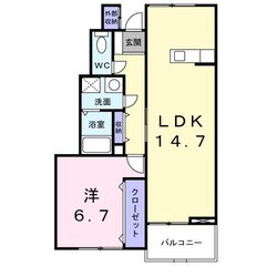 グラシュー　ヒル　Ａの物件間取画像